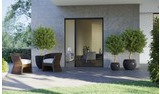 Moustiquaire  zippée coulissante pour porte fenêtre